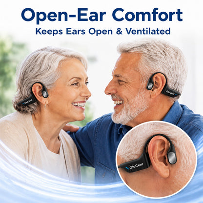 🔊Mayo Clinic Recommended🏆GluCent® Smart Bone Conduction Hearing System Recommended by Hearing Specialists